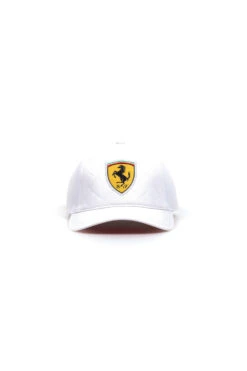 Ferrari Scuderia Ferrari Cap Quilt White -Racing equipment ferrari scuderia ferrari cap quilt white 2