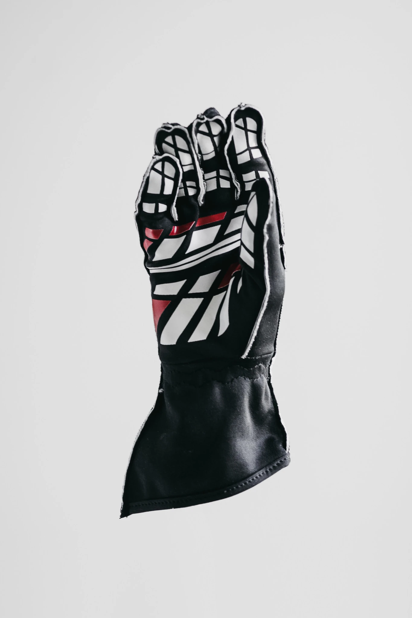 Karttech Karting Gloves Eagle Black Red 3 Karttech Karting Gloves Eagle Black Red - Image 3