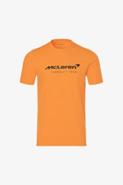McLaren McLaren FW Mens Core Essential Full Logo Papaya
