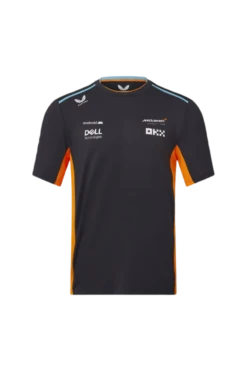 McLaren Mens Team Set Up T-Shirt Grey Orange 2023