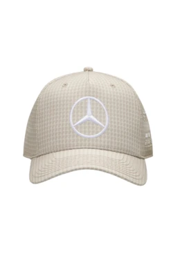 Mercedes AMG Petronas Driver Hamilton Cap 2023 - Natural Beige