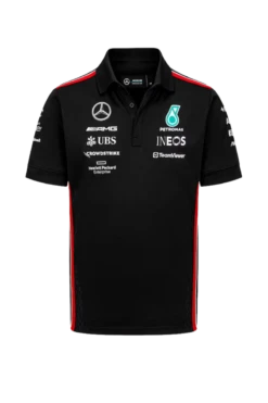 Mercedes Polo Shirt 2023 Mens - Black