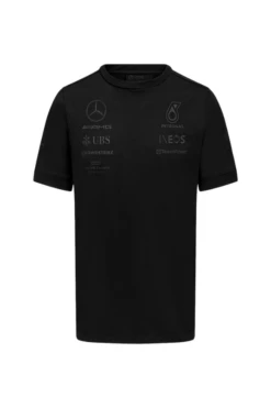Mercedes T-shirt Mens Team Stealth 2023 - Black