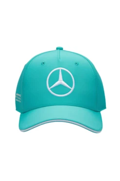 Mercedes Team Baseball Cap Teal Turquoise 2023