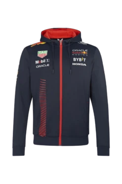 RedBull Team Full Zip Hoodie Mens 2023 - Blue