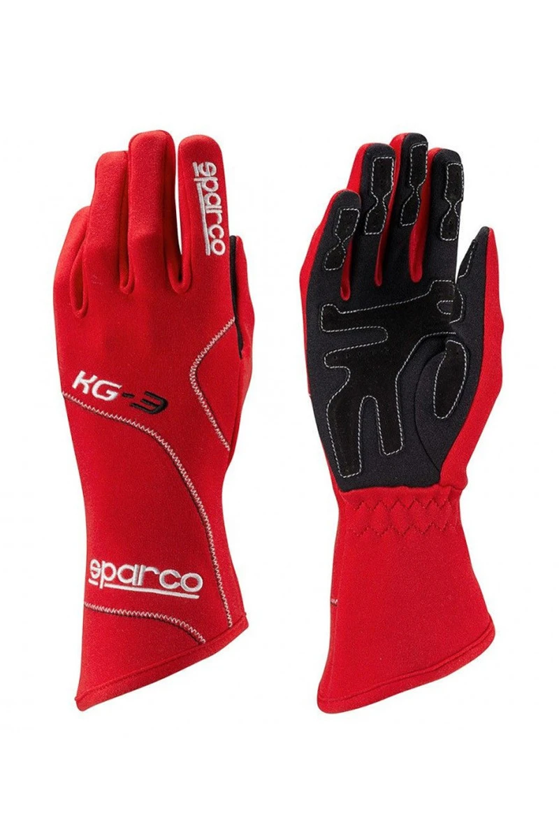 Sparco Blizzard KG-3 Gloves Red 2016 1 Sparco Blizzard KG-3 Gloves Red 2016