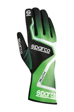 Sparco Rush Gloves Green White