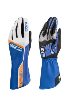 Sparco Track KG-3 2018 Gloves Blue Orange