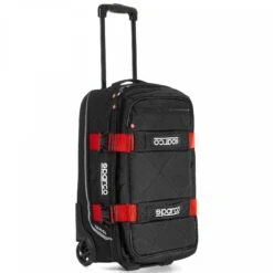 Sparco Travel Soft Cabin Size Trolley Black Red