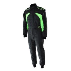 Combinaison TURN ONE K-Suit Noir/vert Fluo