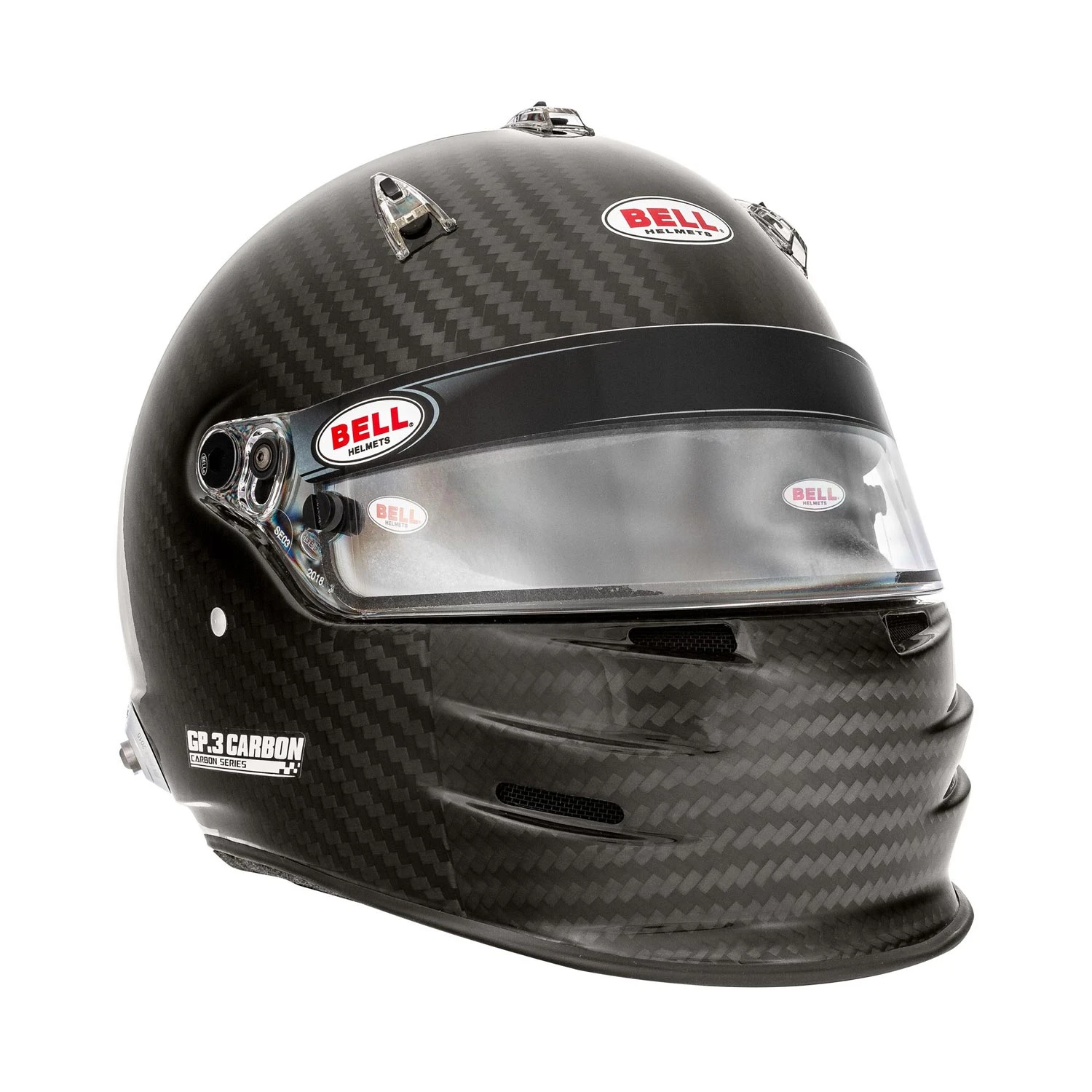 Bell USA GP-3 CARBON SA2020 Full Face Helmet Black (FIA Homologation) 3 Bell USA GP-3 CARBON SA2020 Full Face Helmet Black (FIA Homologation) - Image 3