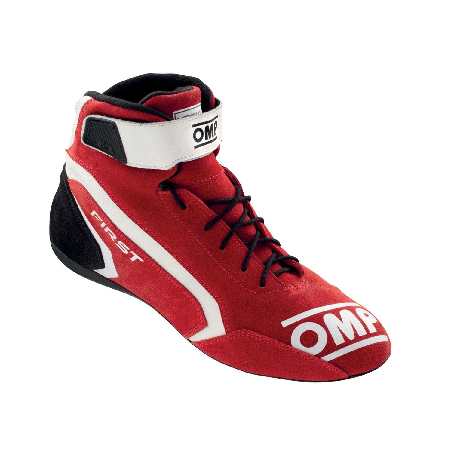 OMP Italy FIRST MY21 Racing Shoes Red (FIA ) 3 OMP Italy FIRST MY21 Racing Shoes Red (FIA ) - Image 3