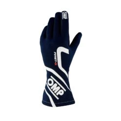 OMP Italy FIRST-S MY20 Racing Gloves Blue (FIA)