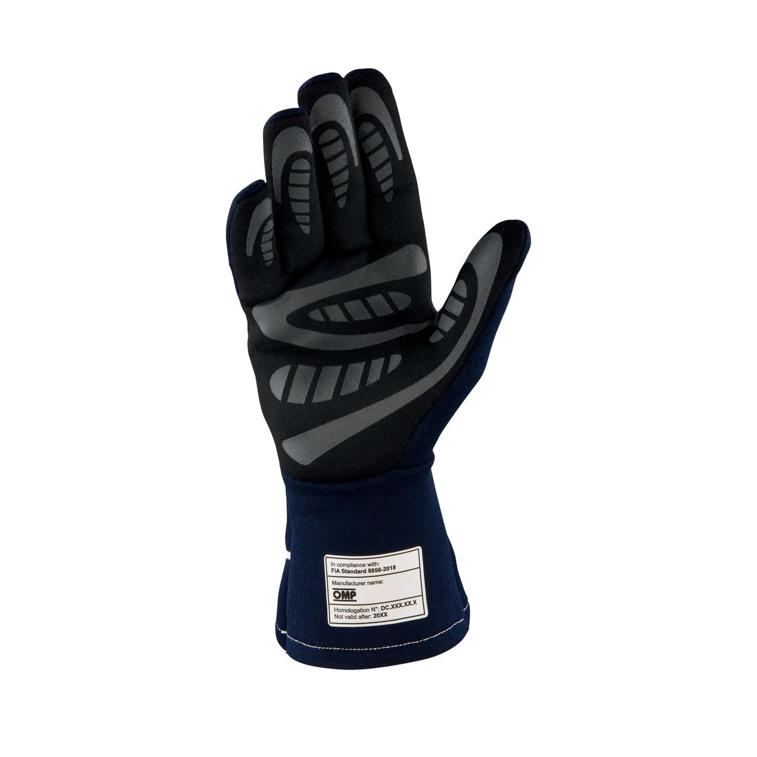 OMP Italy FIRST-S MY20 Racing Gloves Blue (FIA) 2 OMP Italy FIRST-S MY20 Racing Gloves Blue (FIA) - Image 2