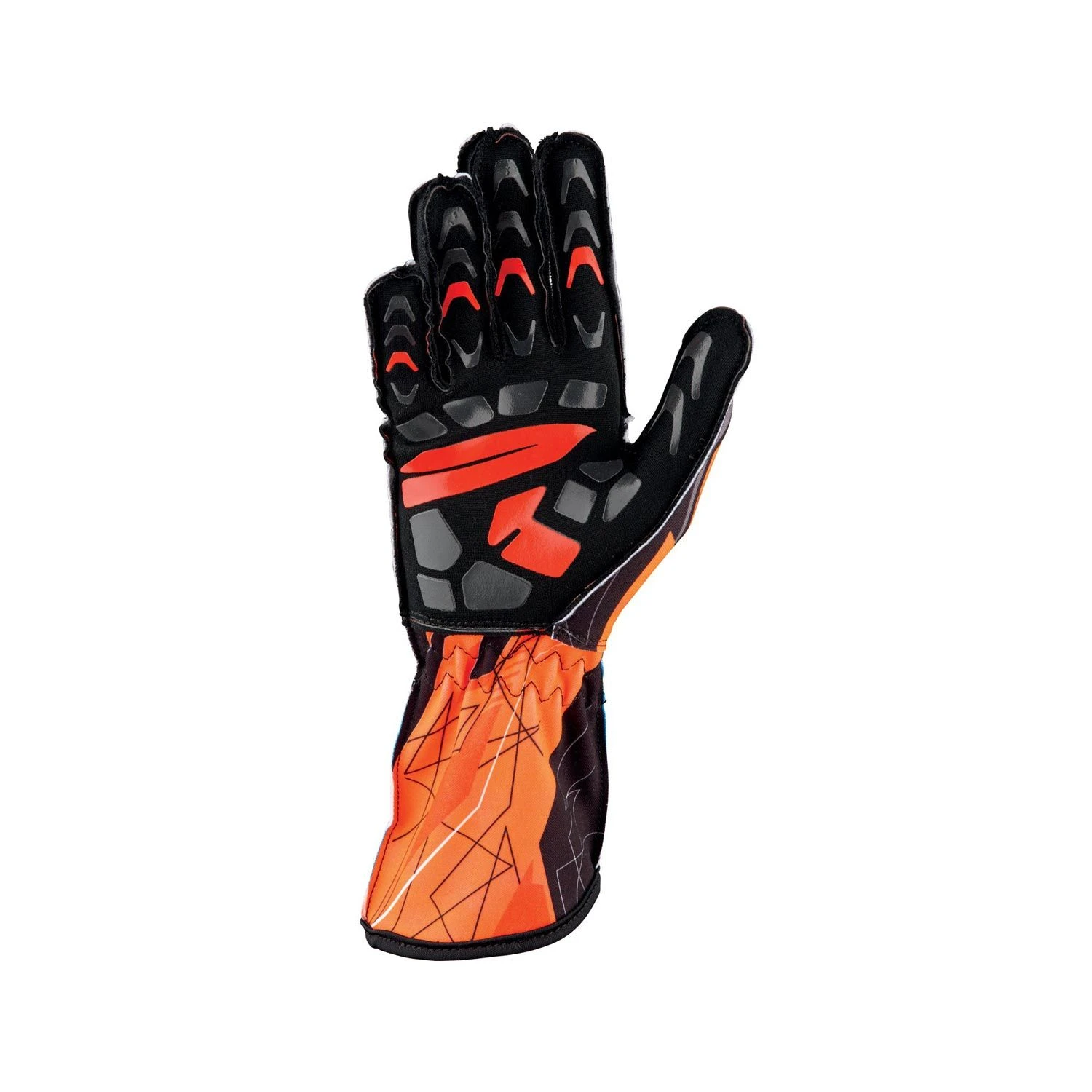 OMP Italy KS-2 ART Karting Gloves Orange 2 OMP Italy KS-2 ART Karting Gloves Orange - Image 2