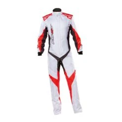 OMP Italy KS-2 ART Kids Karting Suit Silver (CIK-FIA Homologation)