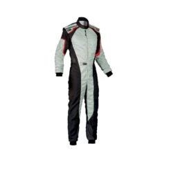 OMP Italy KS-3 MY19 Kids Karting Suit Grey (with CIK FIA Homologation)