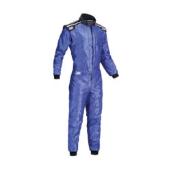 OMP Italy KS-4 Blue Karting Suit (with CIK FIA Homologation)