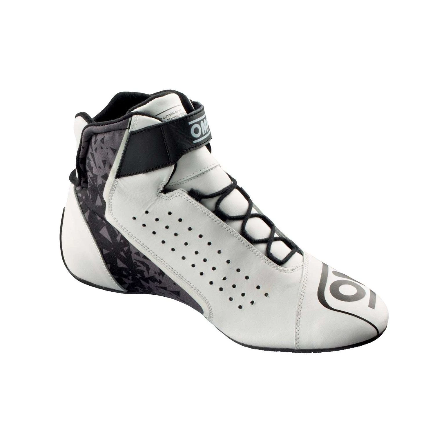OMP Italy ONE EVO X Racing Shoes White (FIA ) 3 OMP Italy ONE EVO X Racing Shoes White (FIA ) - Image 3