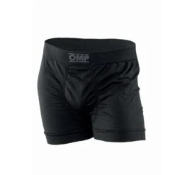 OMP Italy ONE EVO Mens Race Boxer Shorts Black (FIA)