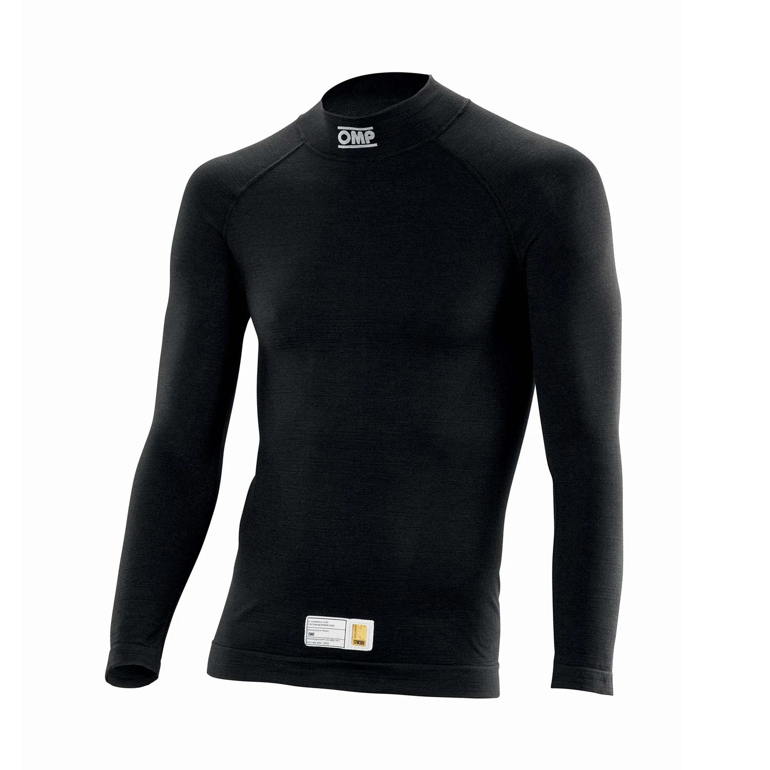 OMP Italy TECNICA EVO Longsleeve Top Black (FIA) 1 OMP Italy TECNICA EVO Longsleeve Top Black (FIA)