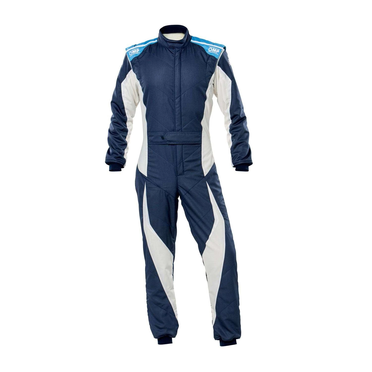 OMP Italy TECNICA EVO MY21 Racing Suit Navy Blue (FIA Homologation) 1 OMP Italy TECNICA EVO MY21 Racing Suit Navy Blue (FIA Homologation)