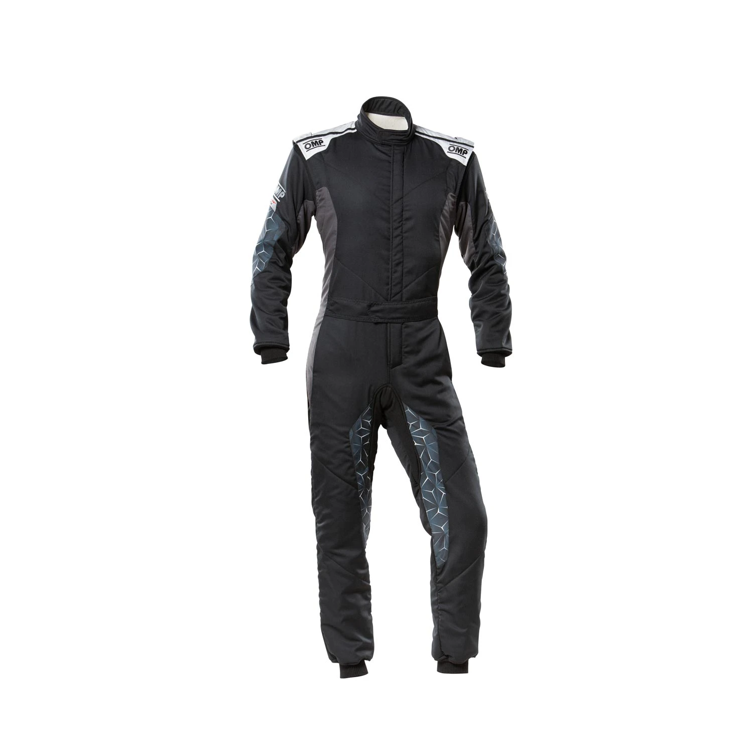 OMP Italy TECNICA HYBRID Racing Suit Black (FIA) 1 OMP Italy TECNICA HYBRID Racing Suit Black (FIA)