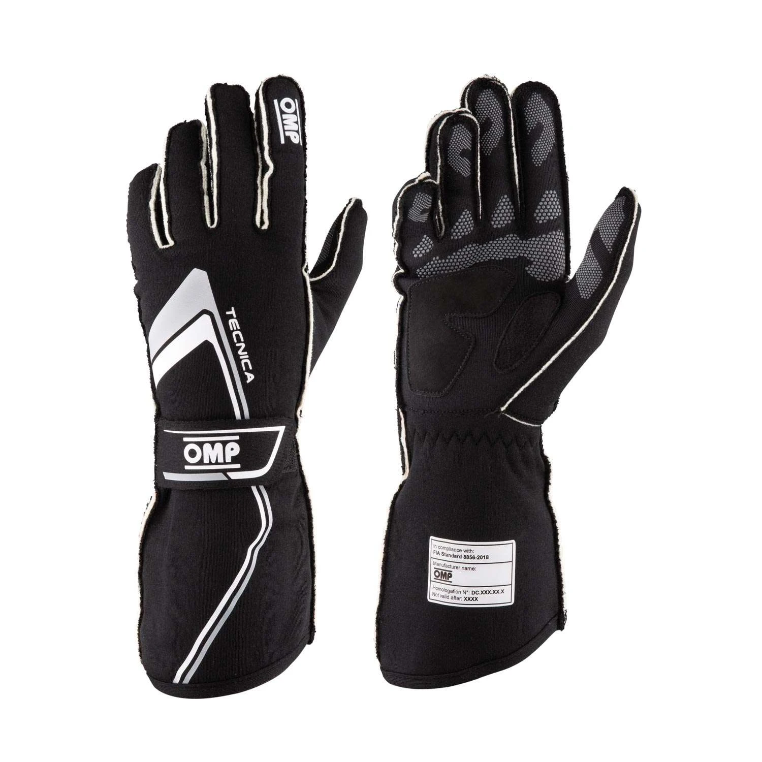 OMP Italy TECNICA MY21 Racing Gloves Black (FIA) 1 OMP Italy TECNICA MY21 Racing Gloves Black (FIA)