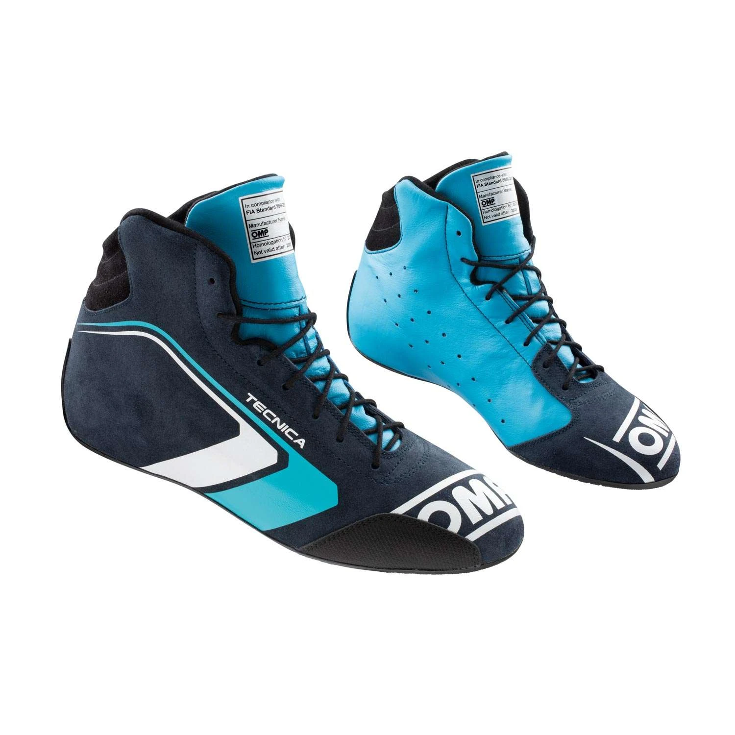 OMP Italy TECNICA MY21 Racing Shoes Navy Blue (FIA ) 1 OMP Italy TECNICA MY21 Racing Shoes Navy Blue (FIA )