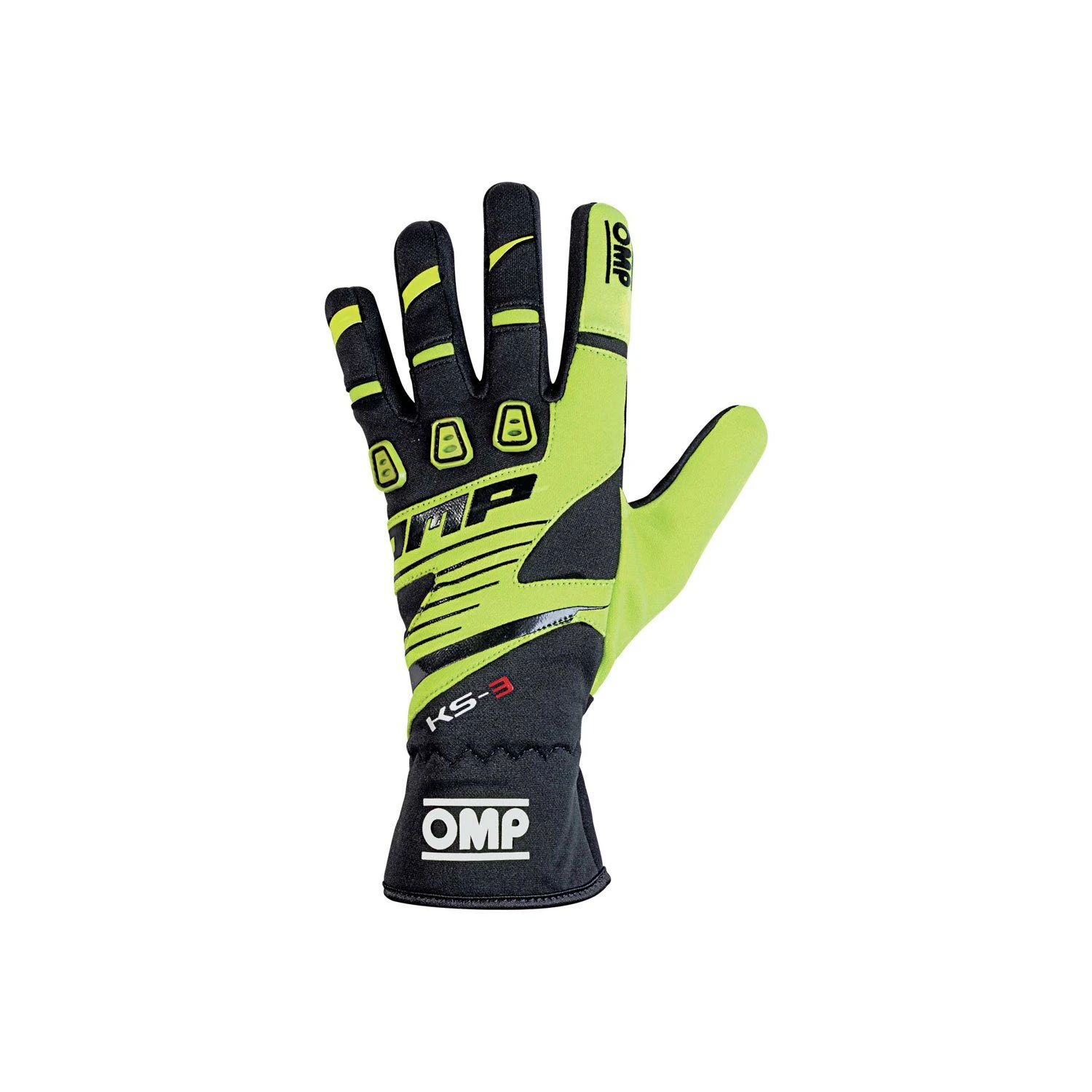 OMP KS-3 MY18 Karting Gloves Black/yellow 1 OMP KS-3 MY18 Karting Gloves Black/yellow