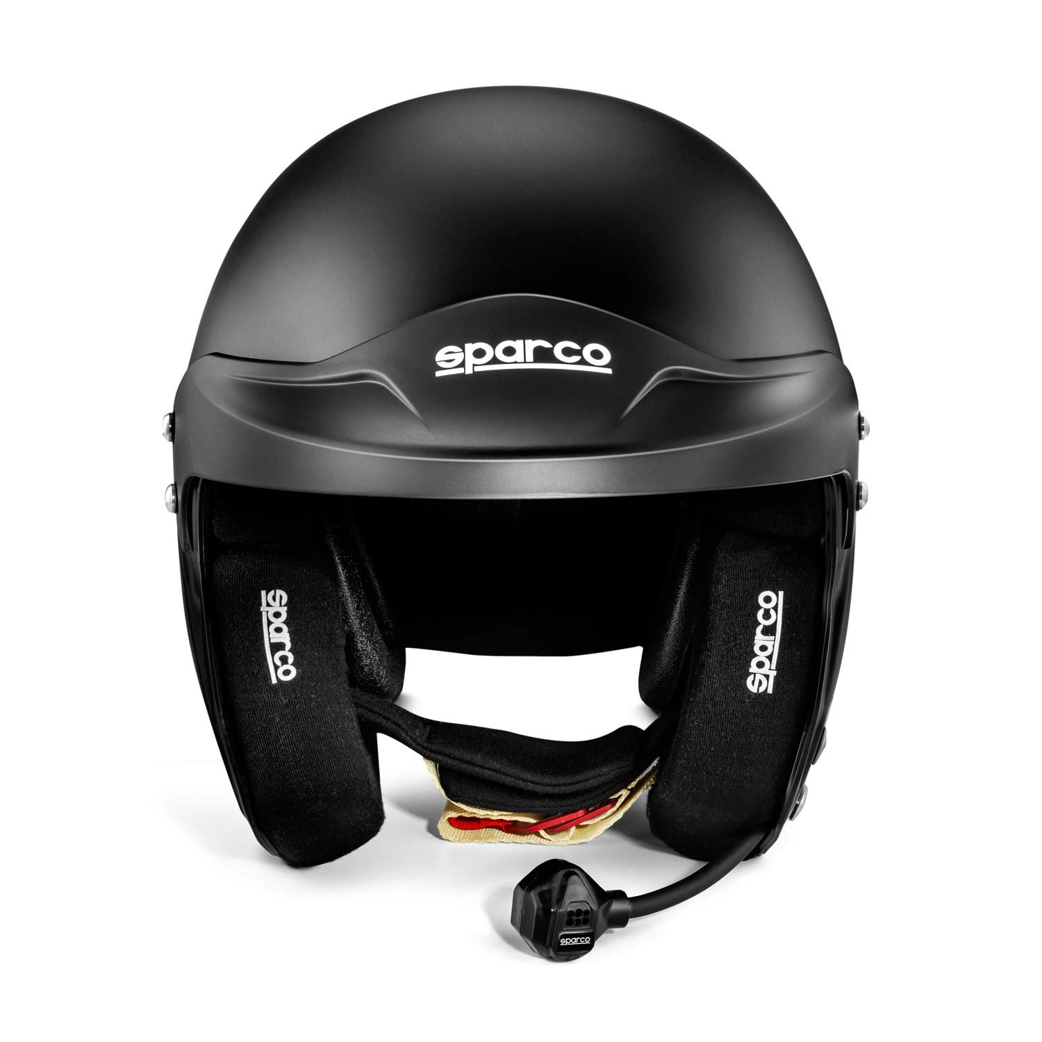 Sparco Italy AIR PRO RJ-5i MY20 Open Face Helmet Black (FIA Homologation) 2 Sparco Italy AIR PRO RJ-5i MY20 Open Face Helmet Black (FIA Homologation) - Image 2