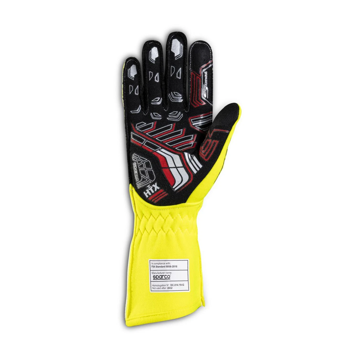 Sparco Italy ARROW MY20 Rally Gloves Yellow (FIA) 2 Sparco Italy ARROW MY20 Rally Gloves Yellow (FIA) - Image 2