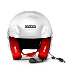 Sparco Italy Air RJ-I Helmet White-red (FIA) 5 Sparco Italy Air RJ-I Helmet White-red (FIA) -Racing equipment zul pl Sparco Italy Air RJ I Helmet white red FIA 18219 3