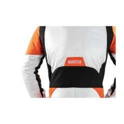 Sparco Italy Competition MY22 Racing Suit White-orange (FIA) -Racing equipment zul pl Sparco Italy Competition MY22 Racing Suit white orange FIA 19444 3