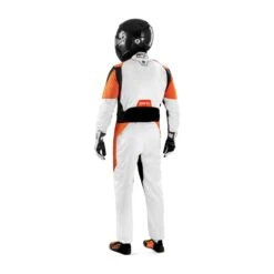 Sparco Italy Competition MY22 Racing Suit White-orange (FIA) -Racing equipment zul pl Sparco Italy Competition MY22 Racing Suit white orange FIA 19444 4