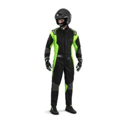 Sparco Italy FUTURA Racing Suit Black-green (FIA) -Racing equipment zul pl Sparco Italy FUTURA Racing Suit black green FIA 19447 3