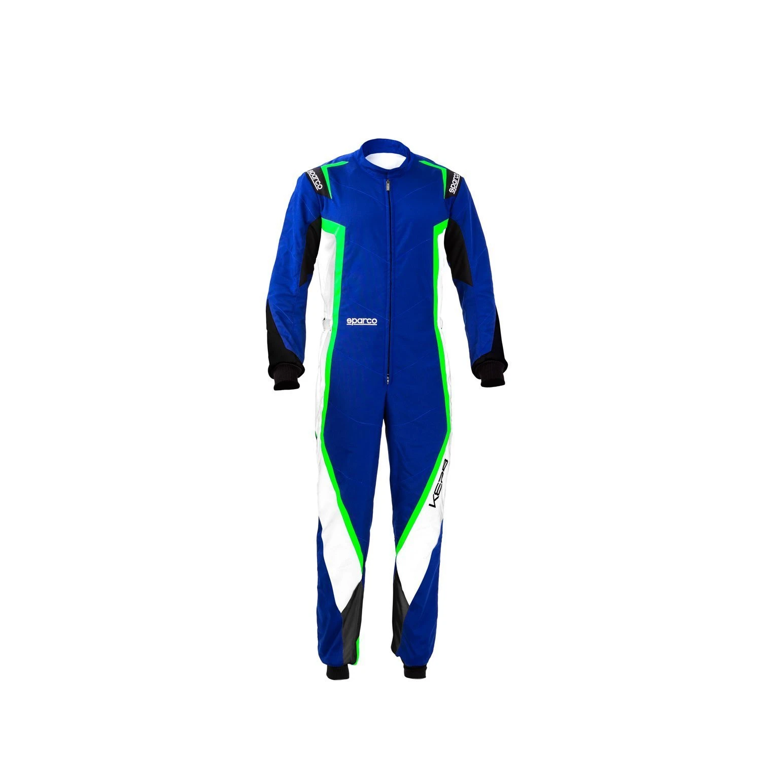 Sparco Italy KERB MY20 Kids Suit Blue/green (with CIK-FIA) 1 Sparco Italy KERB MY20 Kids Suit Blue/green (with CIK-FIA)