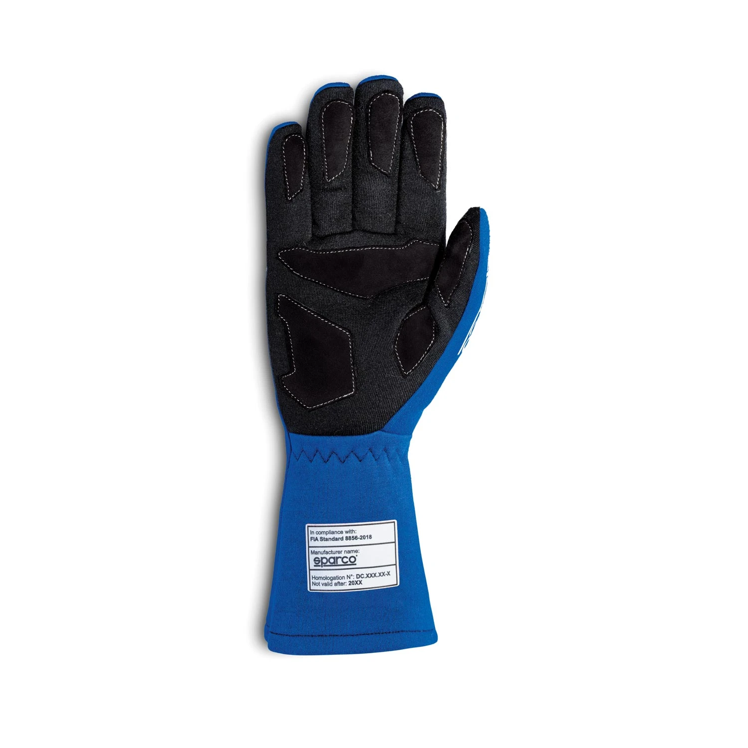 Sparco Italy LAND MY22 Rally Gloves Blue (FIA) 2 Sparco Italy LAND MY22 Rally Gloves Blue (FIA) - Image 2