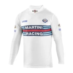 Sparco Italy Martini Racing Karting Longsleeve Top White
