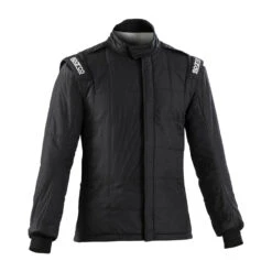 Sparco Italy Mechanic Fireproof Jacket Black (FIA)