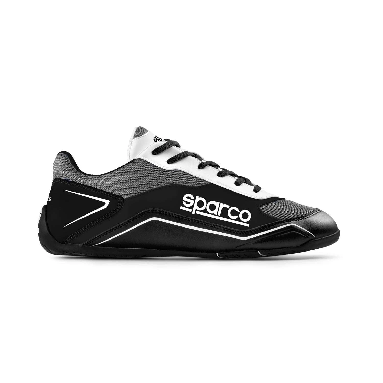 Sparco Italy S-POLE Shoes Black-White 1 Sparco Italy S-POLE Shoes Black-White