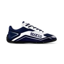 Sparco Italy S-POLE Shoes Navy Blue-White