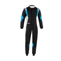 Sparco Italy SUPERLEGGERA Racing Suit Black-blue (FIA)
