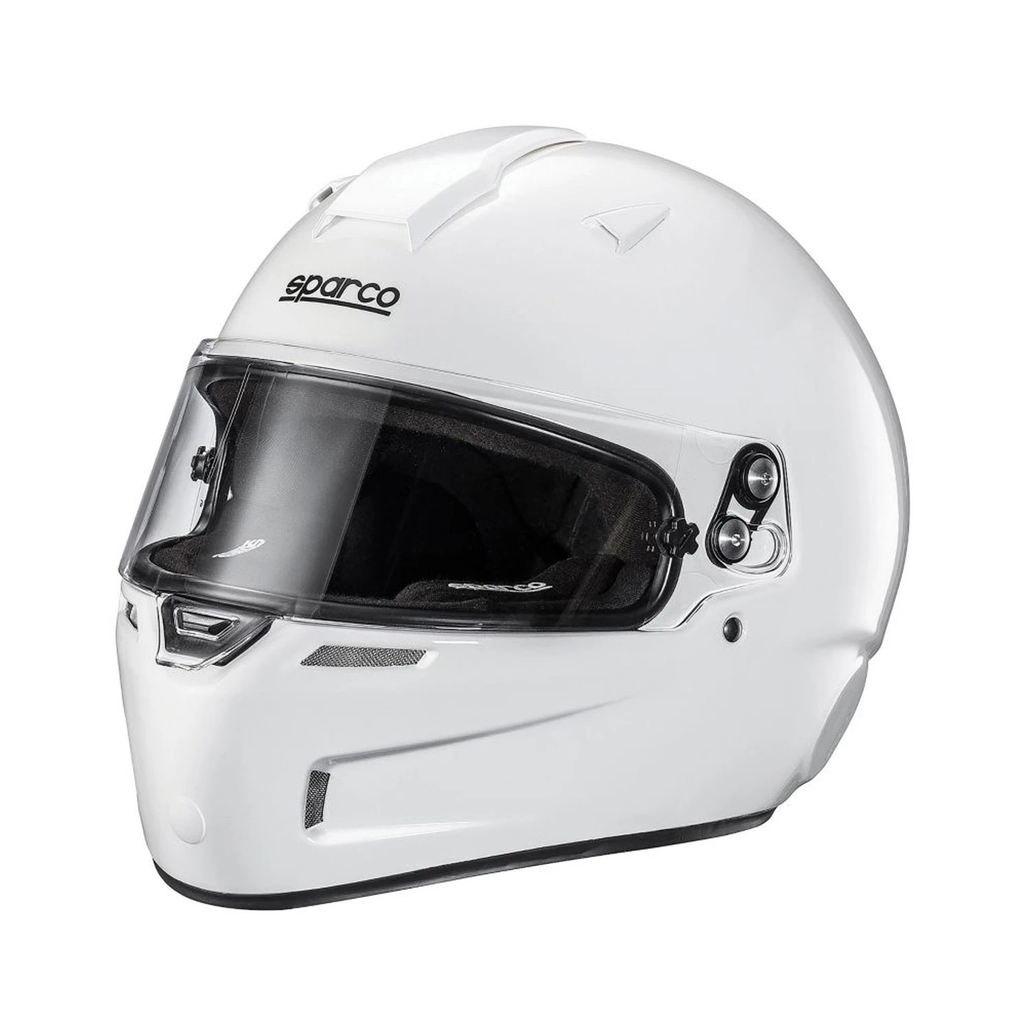 Sparco Italy Sky KF-5W Kart Helmet White (with Snell Homologation) 1 Sparco Italy Sky KF-5W Kart Helmet White (with Snell Homologation)