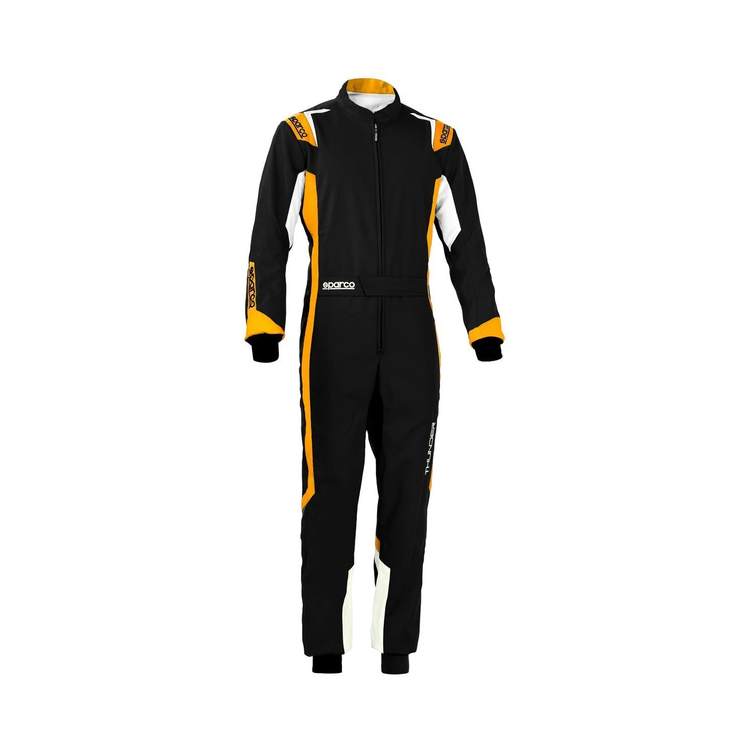 Sparco Italy THUNDER MY20 Karting Suit Black/orange (with CIK-FIA)
