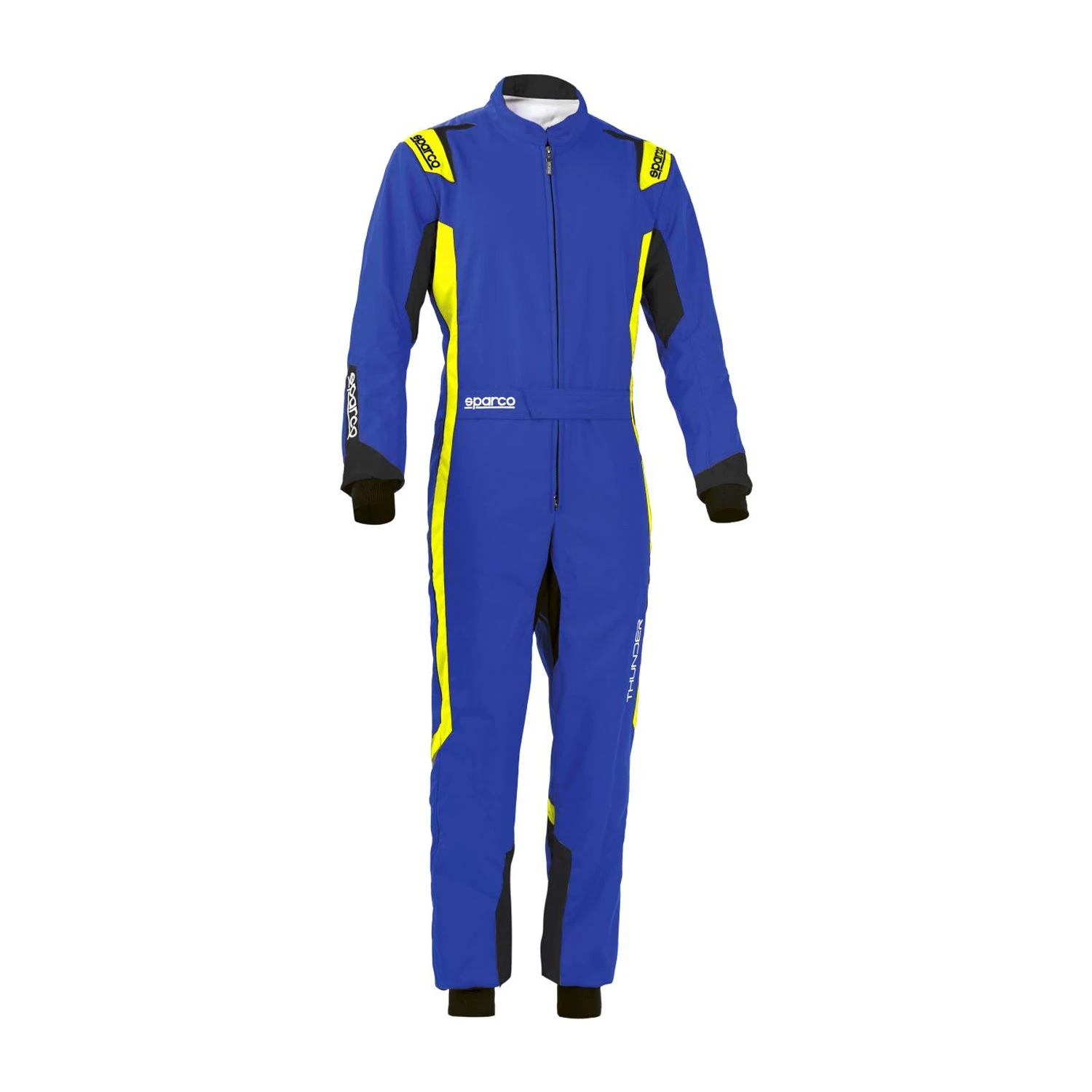 Sparco Italy THUNDER MY22 Karting Suit Blue/yellow (CIK-FIA) 1 Sparco Italy THUNDER MY22 Karting Suit Blue/yellow (CIK-FIA)