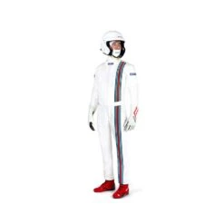 Racing equipment -Racing equipment zul pl Sparco Italy VINTAGE Racing Suit white FIA homologation 16610 2