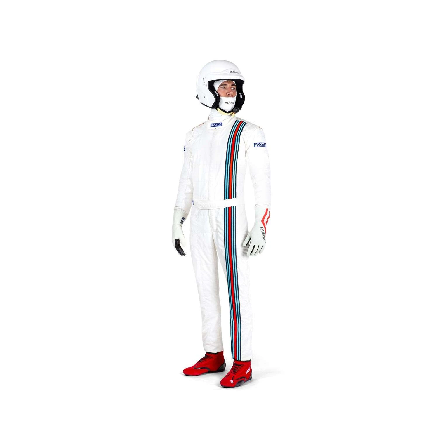 Sparco Italy VINTAGE Racing Suit White (FIA Homologation) 2 Sparco Italy VINTAGE Racing Suit White (FIA Homologation) - Image 2
