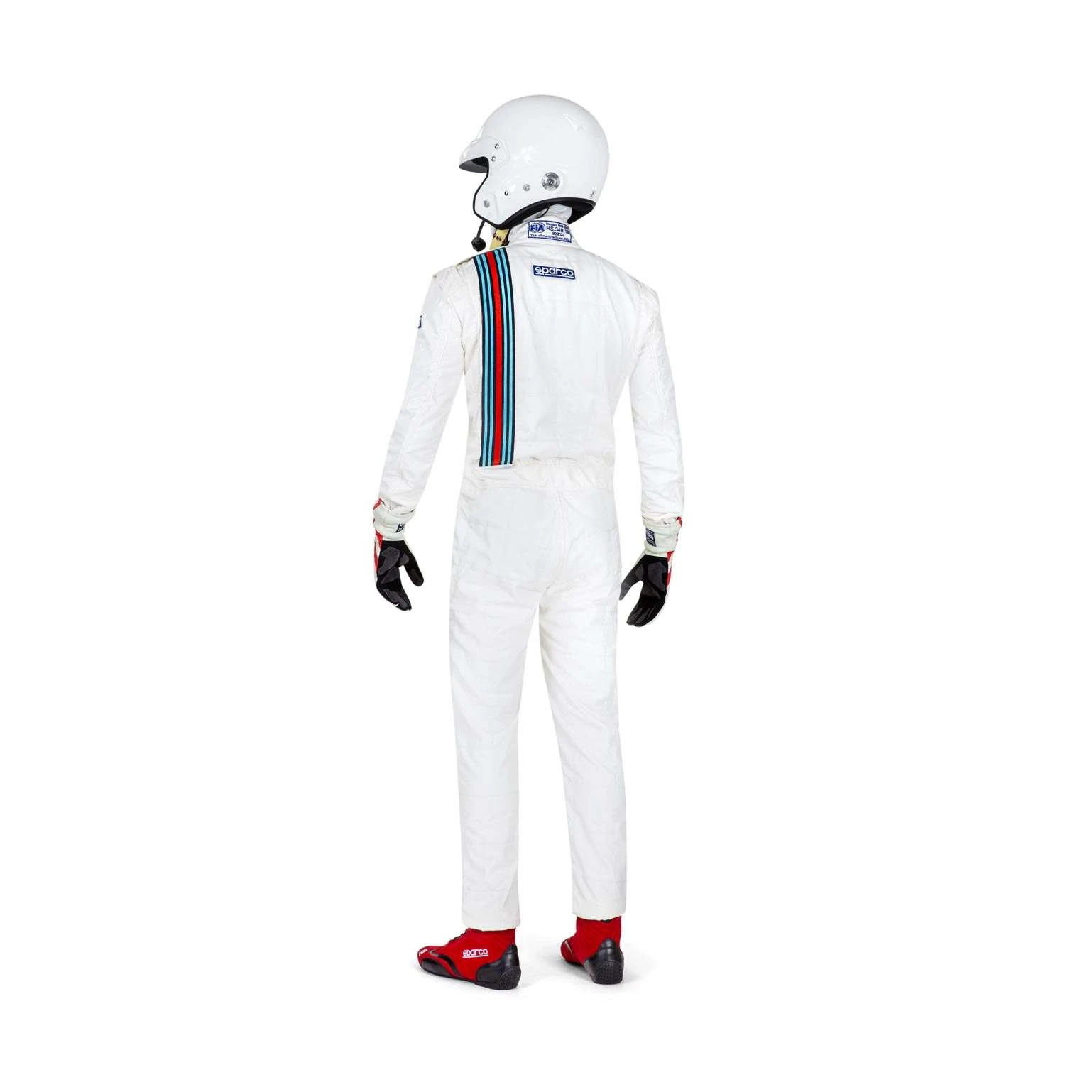 Sparco Italy VINTAGE Racing Suit White (FIA Homologation) 3 Sparco Italy VINTAGE Racing Suit White (FIA Homologation) - Image 3