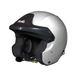 Stilo Italy Trophy DES Rally Hans Open Face Helmet (FIA)
